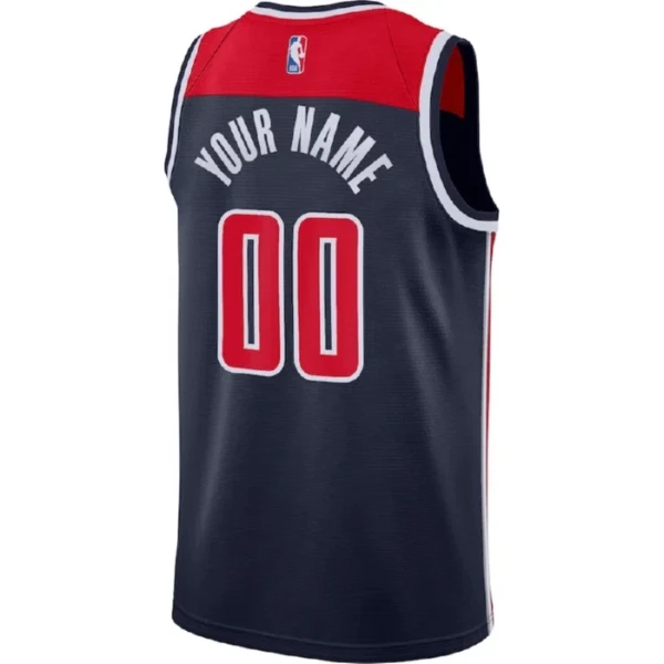 Washington Wizards Košarkaški dres Statement Edition Swingman Prilagođeno Crna