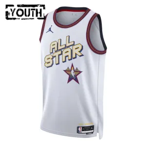 All-Star 2025 Košarkaški dres Djeca Swingman Prilagođeno Bijela