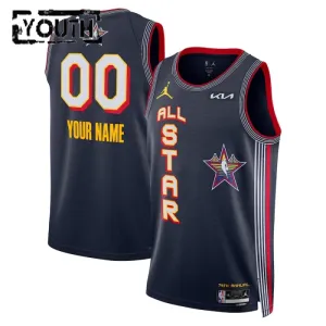 All-Star 2025 Košarkaški dres Djeca Swingman Prilagođeno Navy