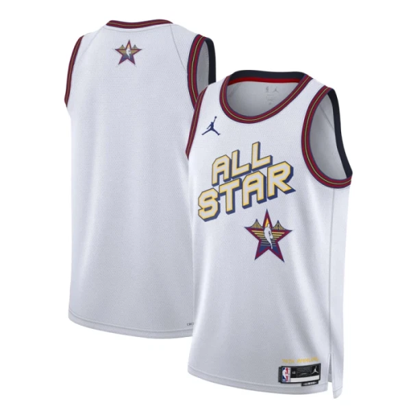 All-Star 2025 Košarkaški dres Swingman Prilagođeno Bijela