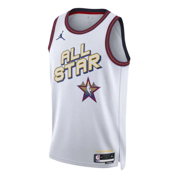 All-Star 2025 Košarkaški dres Swingman Prilagođeno Bijela