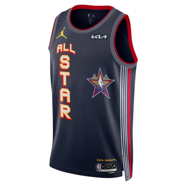 All-Star 2025 Košarkaški dres Swingman Prilagođeno Navy